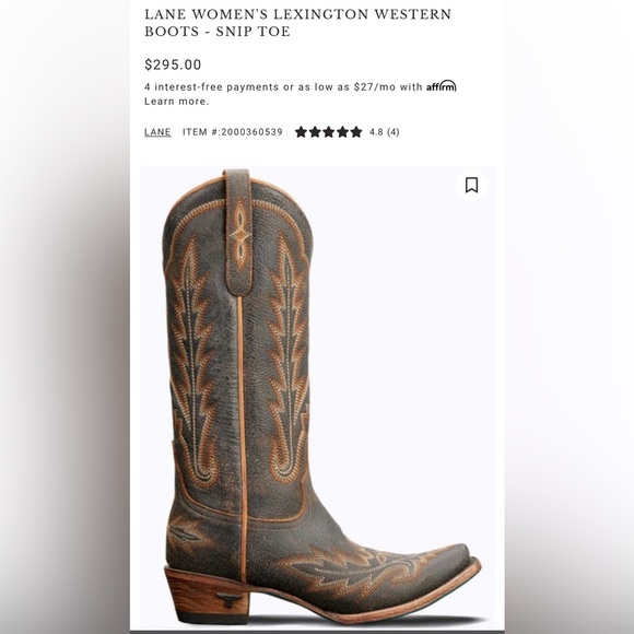 Lane Boots - Lexington - Picture 4 of 4